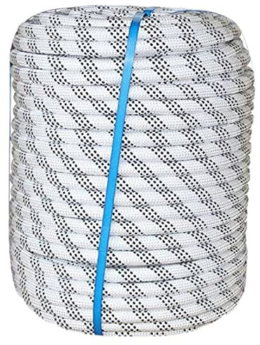 LQSSA 16Mm Climbing Rope Aerial Safety Work Rope Harnesses Rappelling Rope/150M