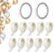 GOTRUST 1000pcs Balloon Glue Dots, Adhesive Point Tape with 2 Double Sided Sticky Tapes, Removable Balloon Dots Stickers, Balloons Crafts Tapes for Wedding Birthday Party DIY Scrapbooking