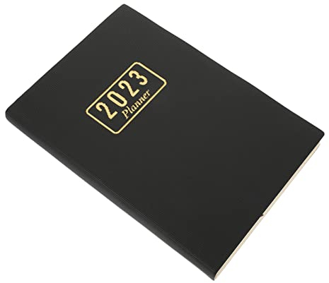 2023 Notizblock Notizbücher schreibutensilien lederbuch Monatsplaner-Notizbuch Planerbuch 2021 Kalender Notizblöcke bequemer Planer-Organizer Zubehör planen Unternehmen Agenda-Buch