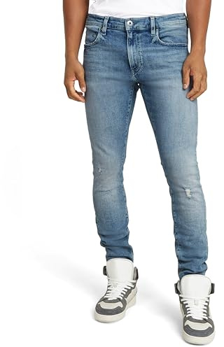 G-STAR Herren Revend FWD Skinny Jeans Blau 35W / 34L