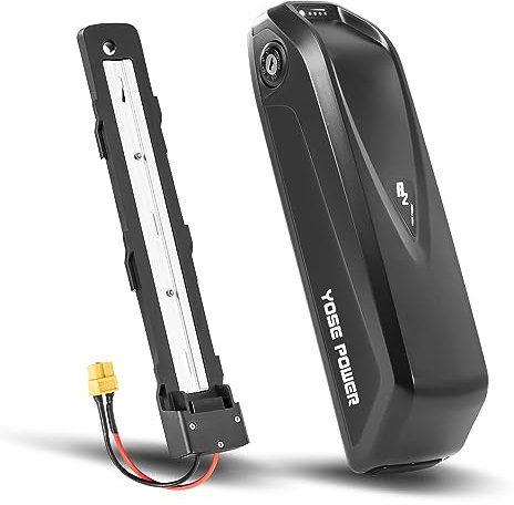 YOSE POWER A2 Batterie de vélo électrique 48 V 14 Ah pour moteur 48 V 50 W 800 W Convient pour roue Power Ebike