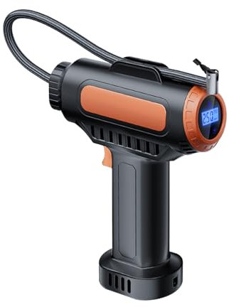 BELIBUY Handstaubsauger Kabellos, 15000Pa Starke Saugkraft Auto Tragbarer Handstaubsauger mit Multi-Düsen & Waschbarem Filter Wiederaufladbar für Auto, Haus