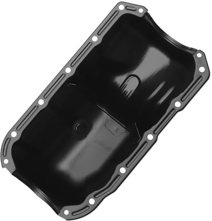 HEROFFIX No.46543513 Coppa dell'olio del motore Coppa dell'olio del per carter Coppa dell'olio del cambio per Fiat 500 2007-2024 Ferro Nero