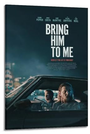 AUEYQWHE Poster mit Aufschrift Bring Him To Me, ästhetisches Cover-Poster, Design, Gemälde für Wohnzimmer, Schlafzimmer, 30 x 45 cm, Rahmenstil