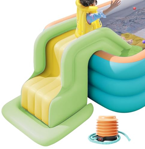 Scivolo Gonfiabile, Scivolo Per Piscina Per Bambini, Scivoli Per Parchi Acquatici Per Bambini, Scivoli Antiribaltamento Per Parchi Acquatici All'aperto, Scivoli D'acqua Per Piscine Gonfiabili, Interra