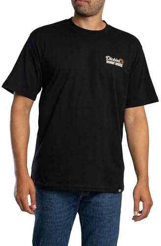 Dickies Mens Donut Regular Fit T-Shirt Black S