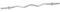 Rucanor Curl Hantelstange 120 cm - Langhantelstange Curlstange Durchmesser 30 mm - maximal 300kg - aus Chromstahl mit Spannschrauben