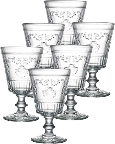 La Rochere Set of 6, 7.5-Ounce Versailles Small Wine Glasses