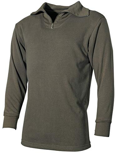 MFH BW Rollkragenhemd mit Reißverschluss (Oliv/6)