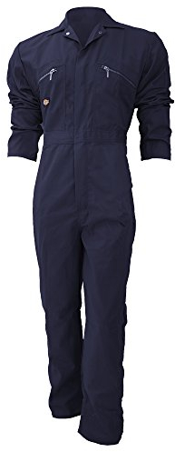 Dickies WD4839 Redhawk Overall mit Reißverschluss vorne, 54, marineblau