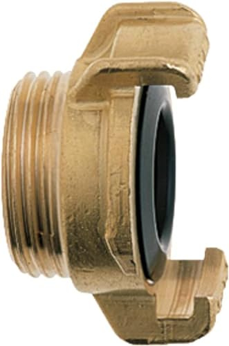 Bradas GK110A GEKA-Plus Gewindestück 1/2 Zoll, gelb, 2 x 2 x 2 cm