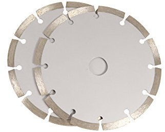 FERM Lame diamantée 125mm (2 pcs) - pour rainureuse