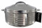 Buckingham Double Wall Stainless Steel Insulated Hot Pot Food Warmer Serving Dish Lidded Casserole Round Hotpot Food Storage 3500 ml