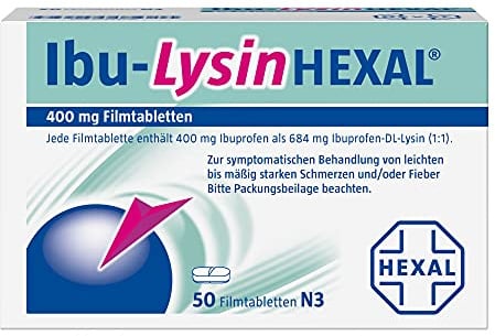 IBU LYSIN HEXAL 684 mg Filmtabletten 50 St