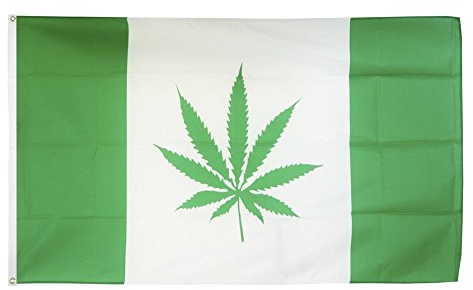Flaggenfritze Fahne/Flagge Kanada Hanf + gratis Sticker