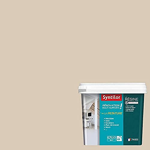 Syntilor - Peinture De Rénovation Multi-Supports Jaune Tentation Satiné 0,75L