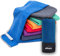 Mikrofaser Handtuch Set - für Sauna, Fitness, Sport I Strandtuch, Sporthandtuch I Blau_Brush M: 110x50