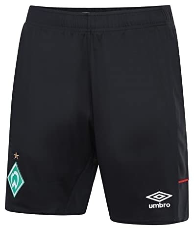 UMBRO Werder Bremen 3. Short 20/21 Kinder schwarz - YXL