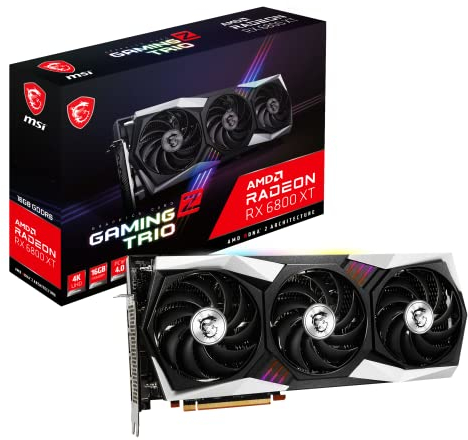 MSI RX 6800 XT Gaming Z Trio 16G, 912-V395-035, schwarz, 2 Slot