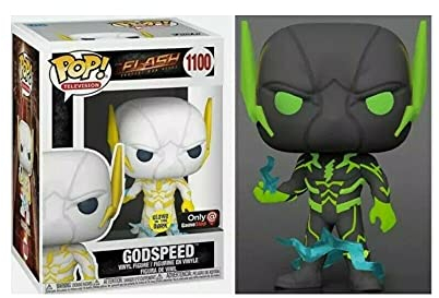 Funko Pop! The Flash Godspeed Glow in The Dark GITD Exclusive Figure