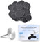 100pcs Feet Grinder Sandpaper Sanding Disc Pedicure Tool Replaceable Sanding Discs Sandpaper for Hard Dead Skin Cracked Heel Cracked Heels Dead Skin (HJ-NF037-120#)
