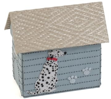 Hobby Gift Nähset, viktorianisch, Applikation, Hunde, Hundehütte