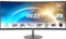 MSI PRO MP341CQ Monitor Curvo 34 UWQHD (3440 x 1440), Pannello 21:9, 100 Hz, 1 ms (MPRT), Anti-Flicker, Less Blue Light, Speaker integrati, 2x HDMI 2.0b, 1x DP, VESA 100x100, Nero