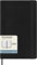 Moleskine Monatsplaner 12 Monate 2024, Planer 2024, Großformat 13x21, Weicher Einband und elastischer Verschluss, Farbe Schwarz