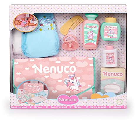 Nenuco Sac à Langer Jouet, NFN29000, Multicolore, Taille Unique