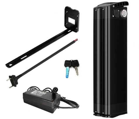 ZHIKAN E-Bike Pedelec Akku 36V/48V 15,6Ah/18Ah/21Ah, für MiFa Rex Prophete Aldi Bike/Phylion/XH370-10J/ZL1010-F,mit Ladegerät, geeignet für 250W/350W/500W/750W/1000W/1200W Motoren (36V 15.6Ah)