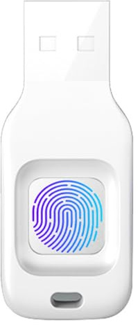 Unidad flash USB 3.2 con huella dactilar, memoria USB cifrada de 256G, unidad Zip, protección de seguridad biométrica, unidad USB para PC, teléfono inteligente y portátil,32G