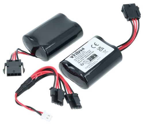 vhbw Batterie Ersatz für Tyco 2XER18505M für Alarmanlage