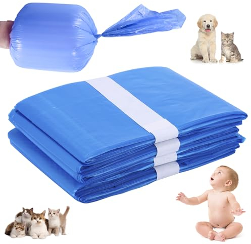 4Stück Windeleimer Nachfüllkassetten, Dicke Und Geruchsdichte Nachfüllfolie Windeleimer Kompatibel mit Tommee Tippee, Angelcare