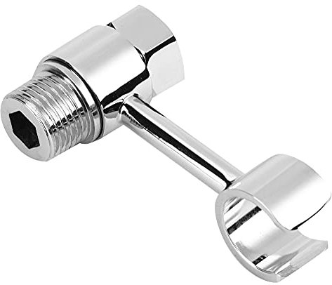 Toilettenreiniger-Halterung, ABS-Galvanik-Toilettensprüher-Halterung, 360 Grad Drehbar, Badezimmer-Toiletten-Sprühspüler-Halter, Hand, Bidet-Aufsätze