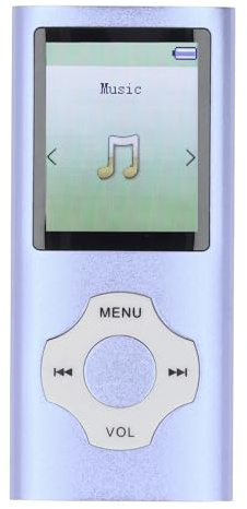 Bluetooth-MP3-Player, 1,8-Zoll-Farbbildschirm, MP3-MP4-Player, Tragbarer Musik-Player, Unterstützt Bis zu 128 GB, Digitaler Musik-Player mit Rauschunterdrückung für Kinder und