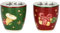 THUN, Set 2 Caffeini in Porcellana, Collezione Sorprese di Natale, Set da Collezione, Idea Regalo per Natale, 100 ml, Ø 5,8 cm, 6,2 cm h