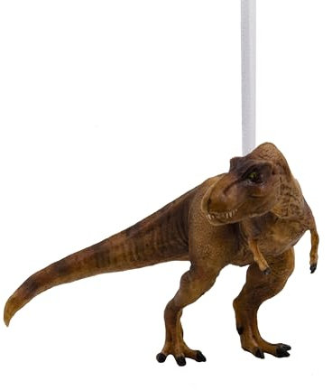 Hallmark Rexy - Adorno Colgante T-Rex, decoración de árbol de Parque jurásico, Adorno Colgante de Resina, Adorno Colgante de Navidad, Regalos para Navidad