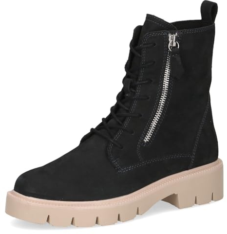 CAPRICE Damen Stiefeletten aus Leder mit Reißverschluss