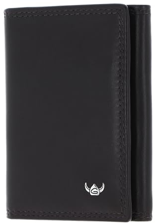 Golden Head Leder Geldbörse Polo RFID Protect Minischeintasche 1011 Dunkelbraun