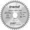 Trend Wood Mitre Saw Blade, 190mm Diameter, 30mm Bore, 48 Teeth, 2.6mm Kerf, -5° Hook, TCT, Fine Finish, CSB/CC19048
