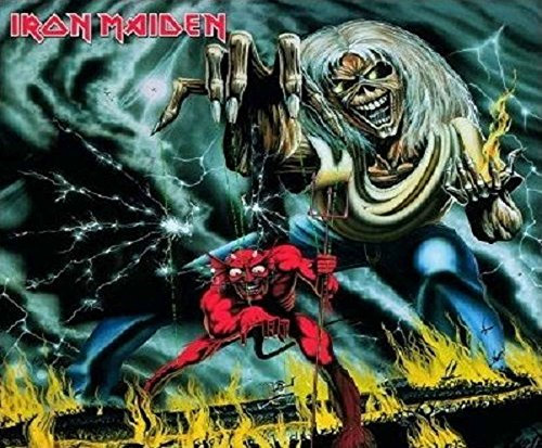 Iron Maiden - Klappkarte Number Of The Beast