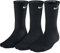 Nike Men 3PPK Cushion Crew Socks - Black/White, Large