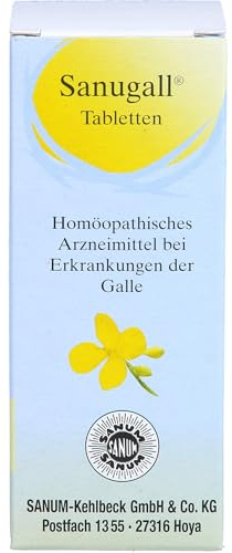 Sanugall Tabletten bei Erkrankungen der Galle, 80 St. Tabletten