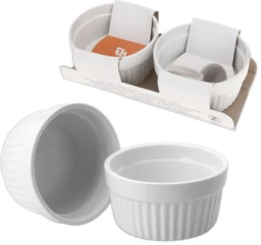 Koopman International BV Q51900090 Ramekin baking dish baking dish - baking dishes (Rund, Weiß, Ramekin baking dish)