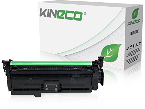 Kineco Toner kompatibel mit HP CE400X Laserjet Enterprise 500 M 575 C F 570 DN N XH Pro 500 Color MFP M 570 DN DW Color Flow MFP M 575 C - 507X - Schwarz 11.000 Seiten