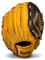 Franklin Sports Unisex Erwachsene 33 cm – Modifiziertes Trapeznetz-Baseball- und Softball-Handschuh, Fieldmaster, Jugendliche, Herren, Hellbraun, Größe 48