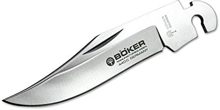Böker Unisex – Erwachsene Optima Messer, Silber, 9 cm