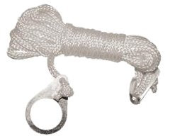 Sturm-Zeltspannleine 4 m weiß 4er SB