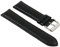 Minott Uhrenarmband Leder Schwarz gelocht atmungsaktiv 25786S, Stegbreite:20mm