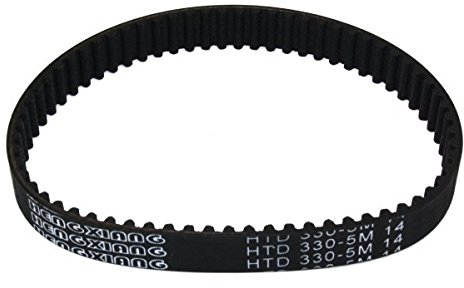 HUW24 Zahnriemen 1 HTD 330-5M 14 mm für Vertikutierer/Rasenlüfter, passend für Atika Power Tec Garden VT32
